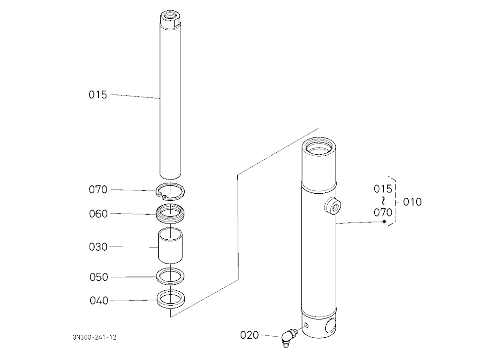 Hitch (Flat Drawbar) (W/G No.M9289) [Option]