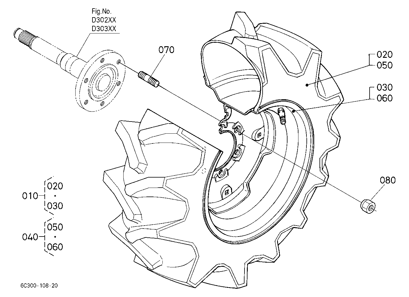 Rear Wheel (9.5-16)