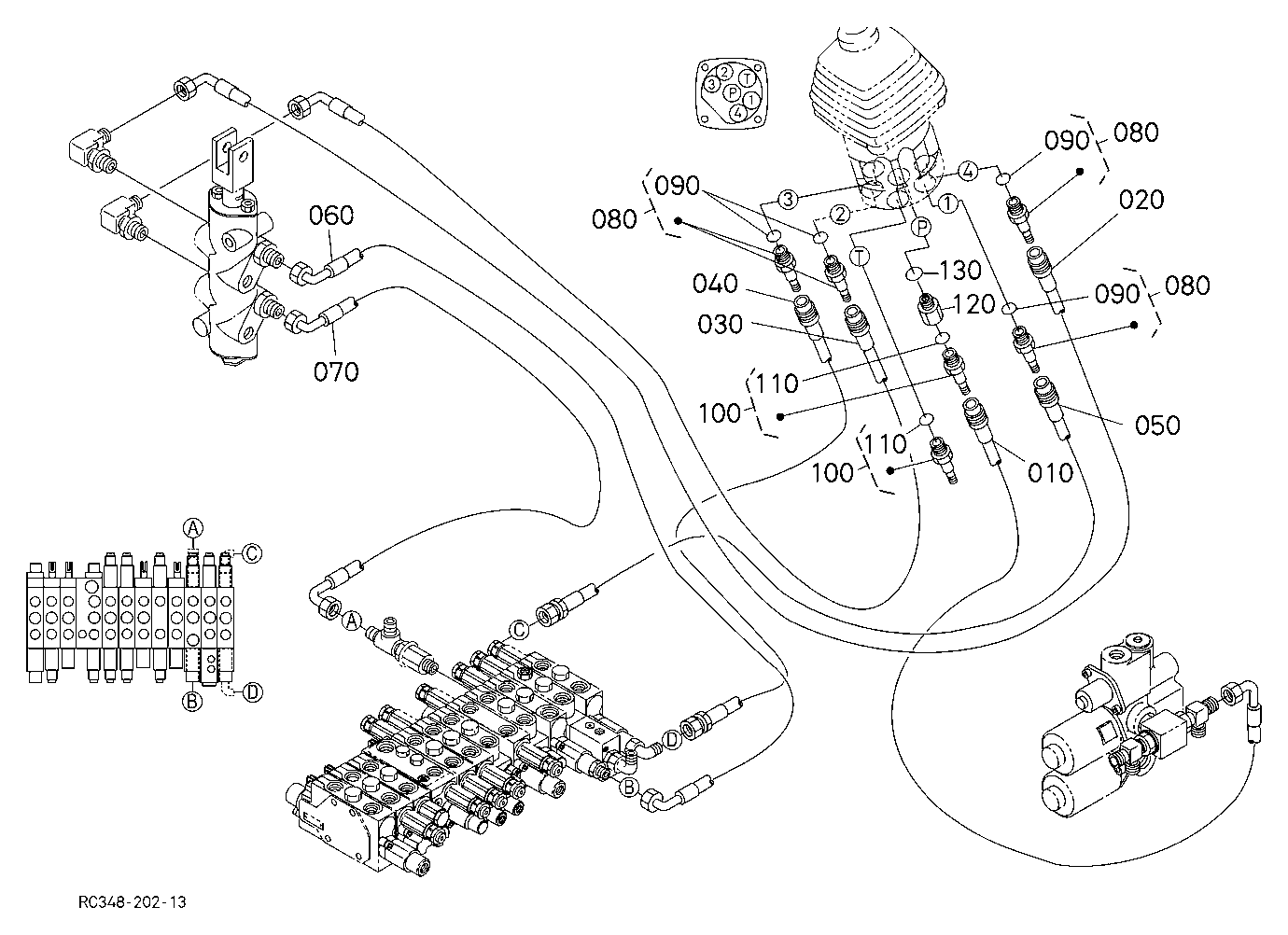 Oil Piping (Control Rh)