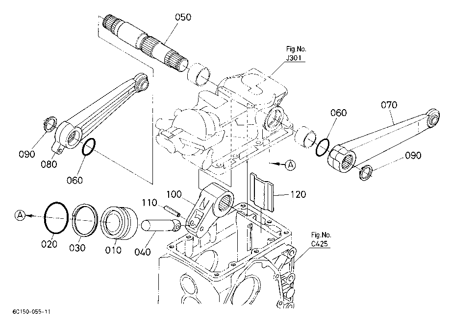 Hydraulic Piston/Lift Arm
