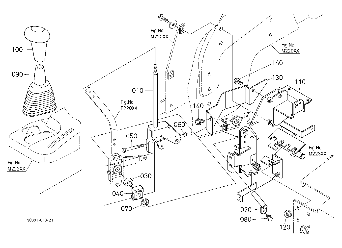 Main Gear Shift Lever