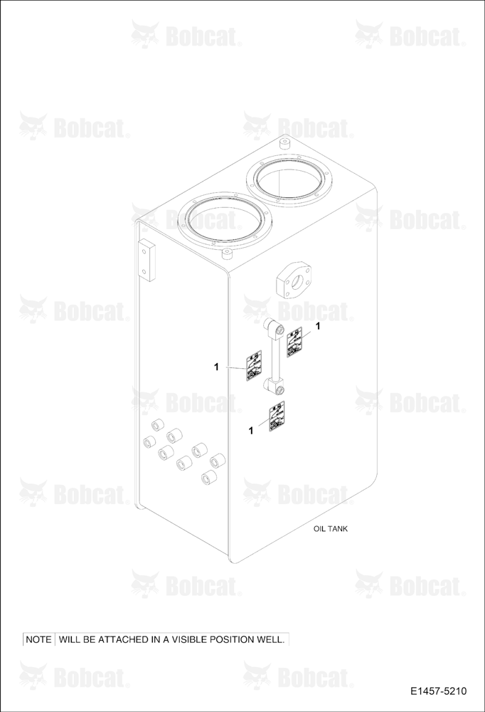 Decal (OIL CHECK)