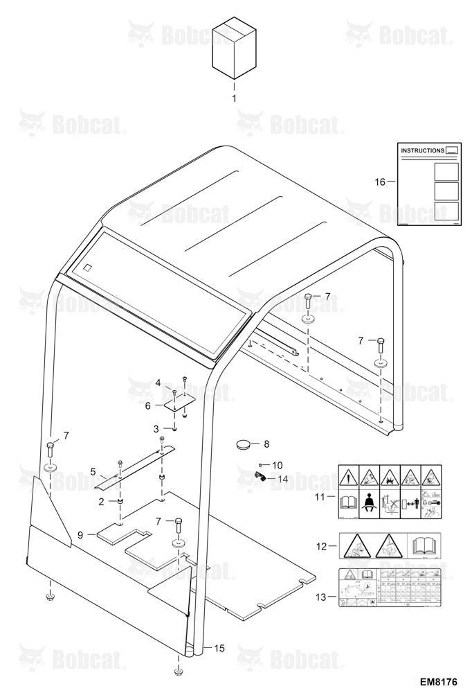 Canopy Kit AHNM12019 - AHNM22000