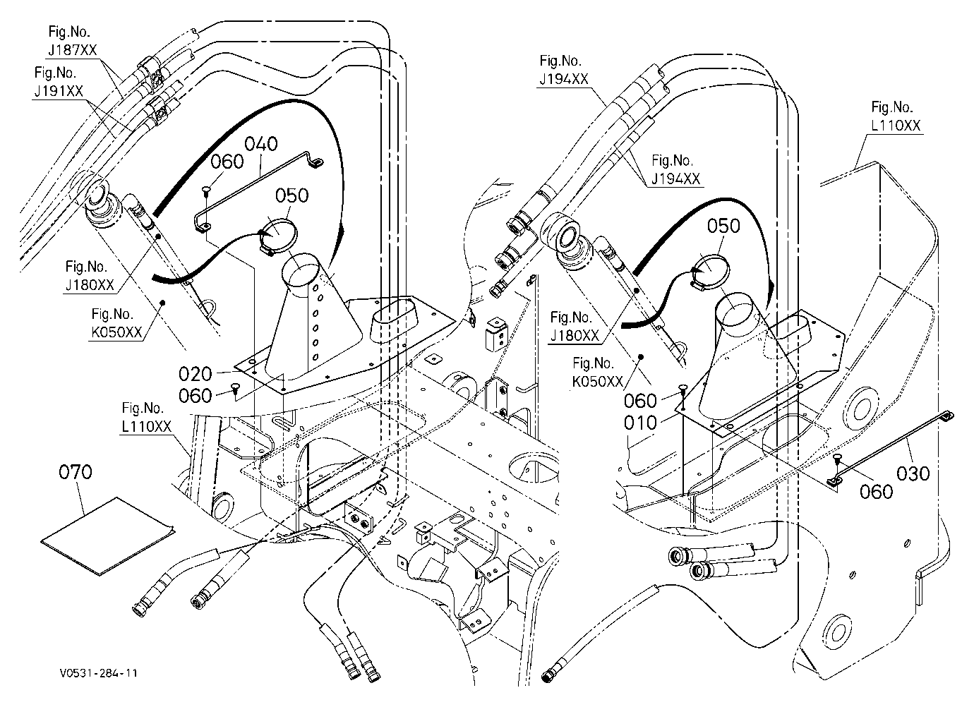 Arm Cylinder Boots Kit (W/G No.S6841) [Option]