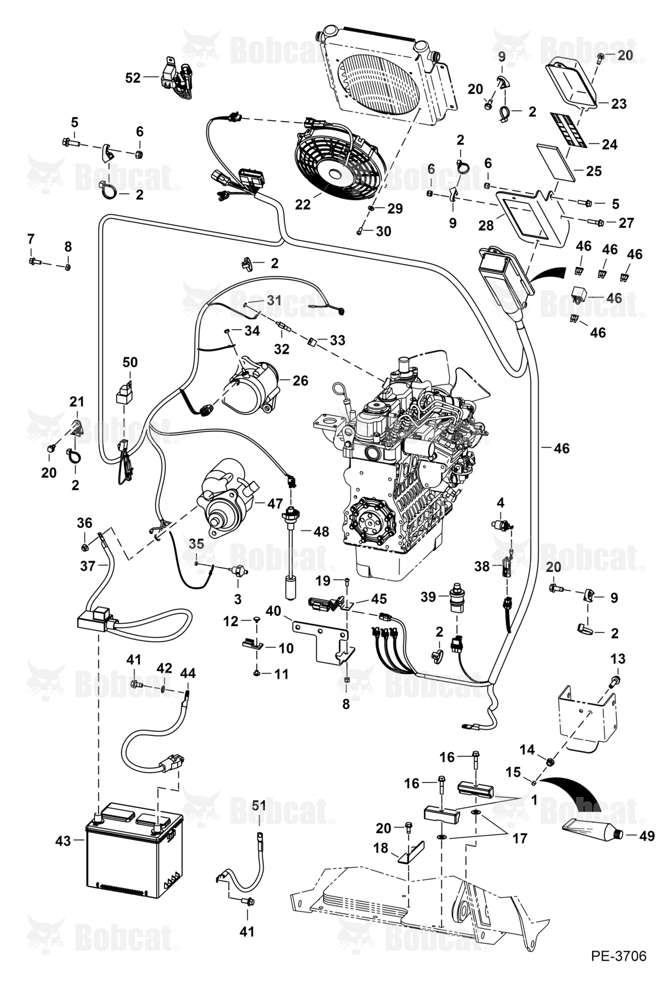 Engine Electrical Circuitry