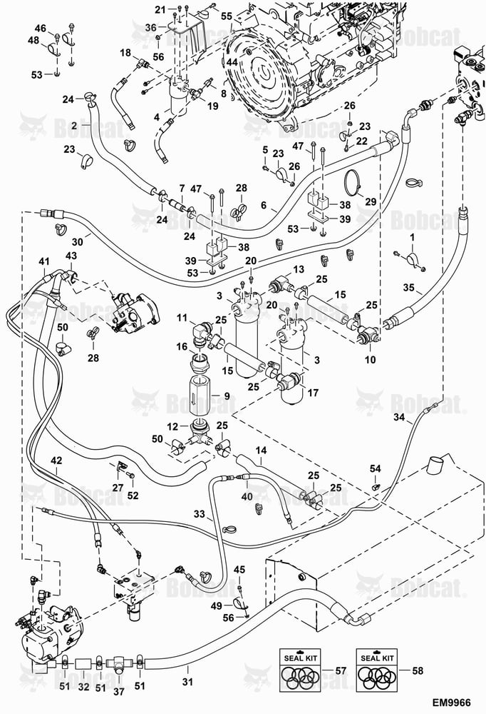 Hydrostatic Circuitry (Oil Supply)