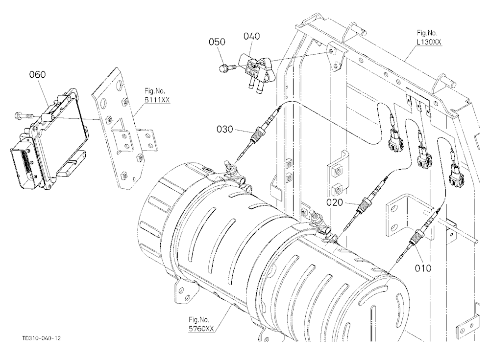 Engine Electrical Parts (Muffler/Ecu)