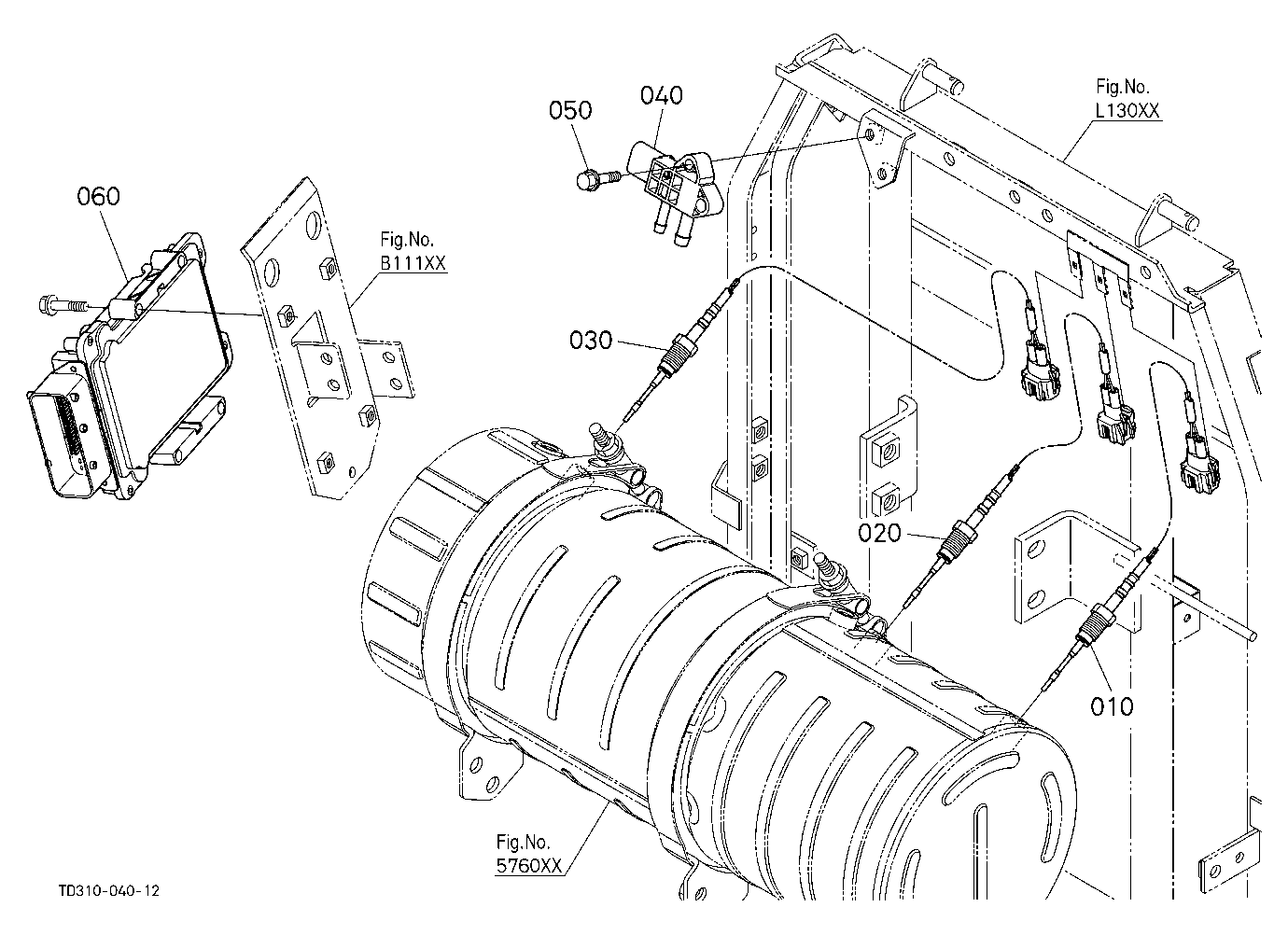 Engine Electrical Parts (Muffler/Ecu)