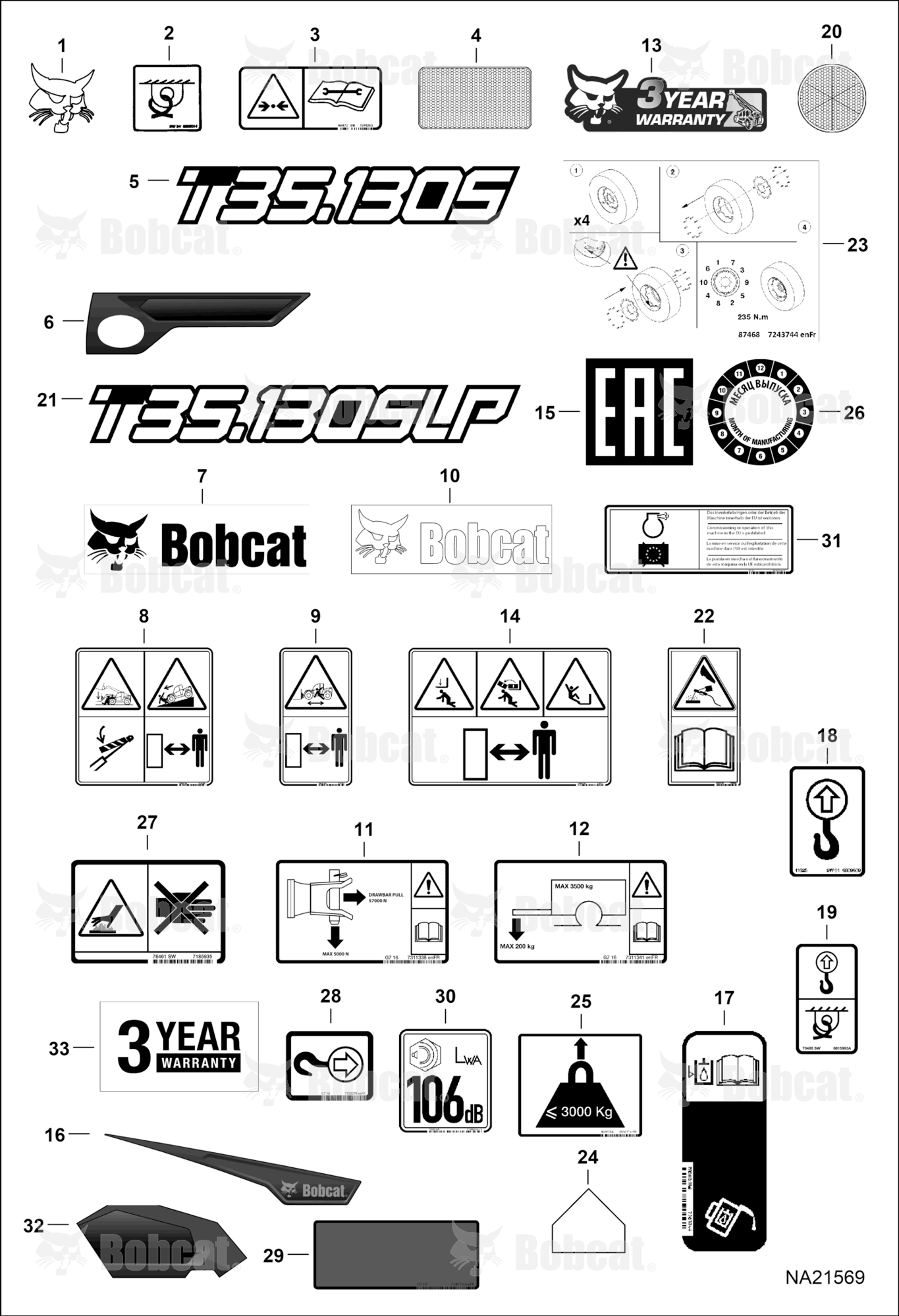 Decals (Outside)