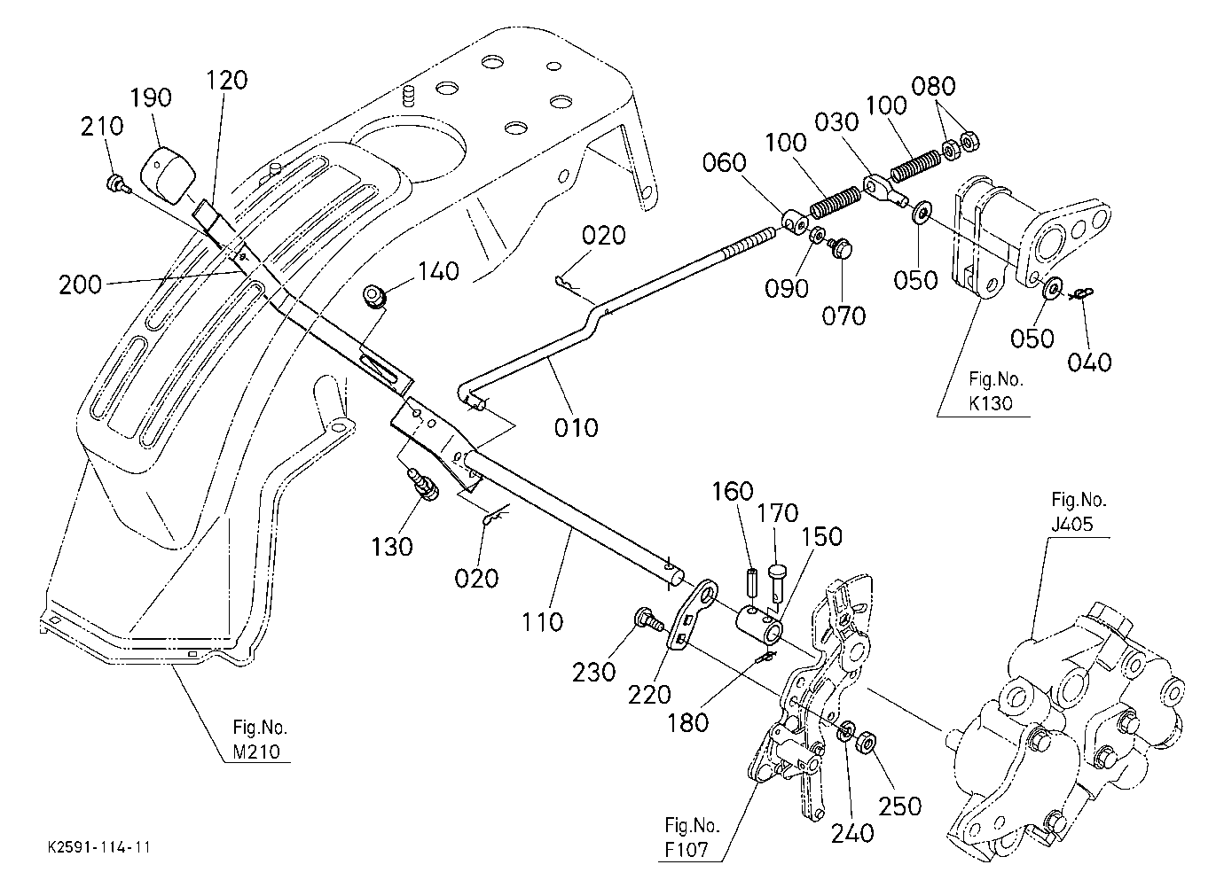 Hydraulic Control Lever