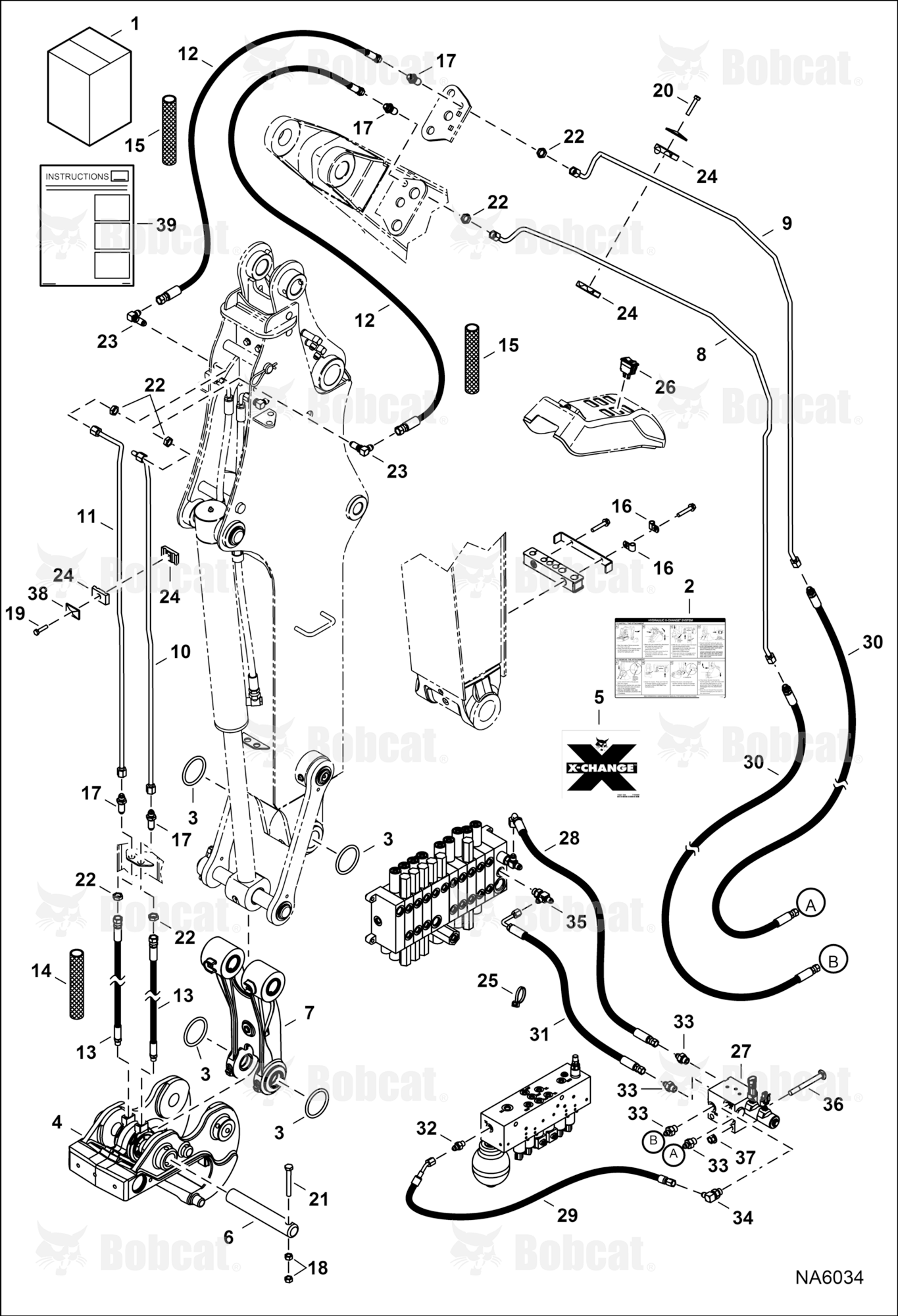 X-CHANGE (Hydraulic) (Extendable Arm) (Kit)