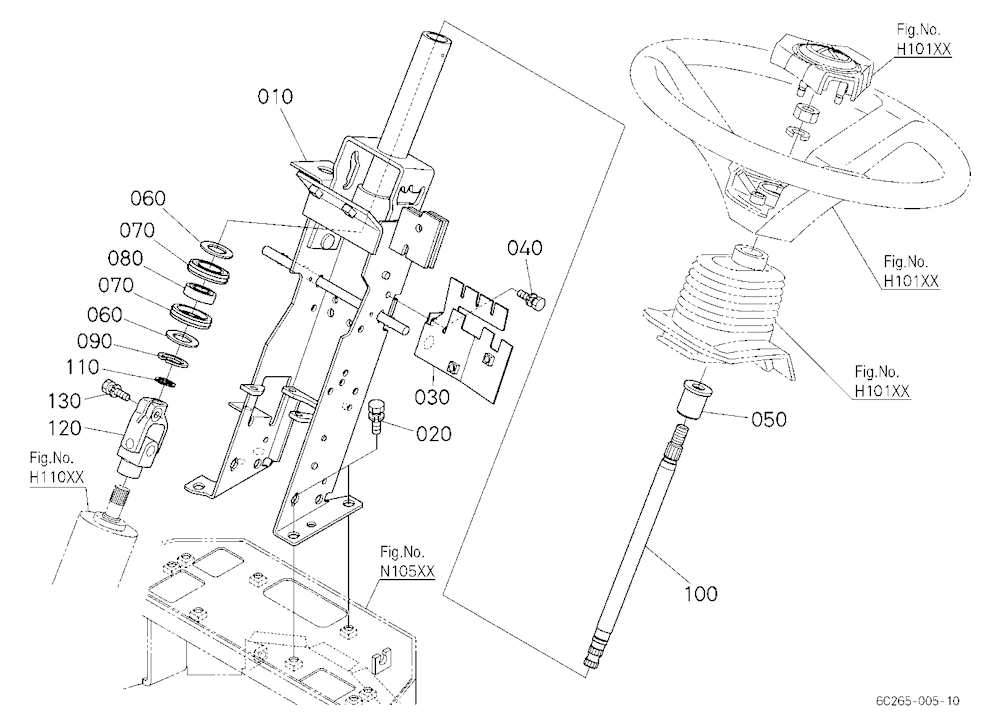 Steering Post
