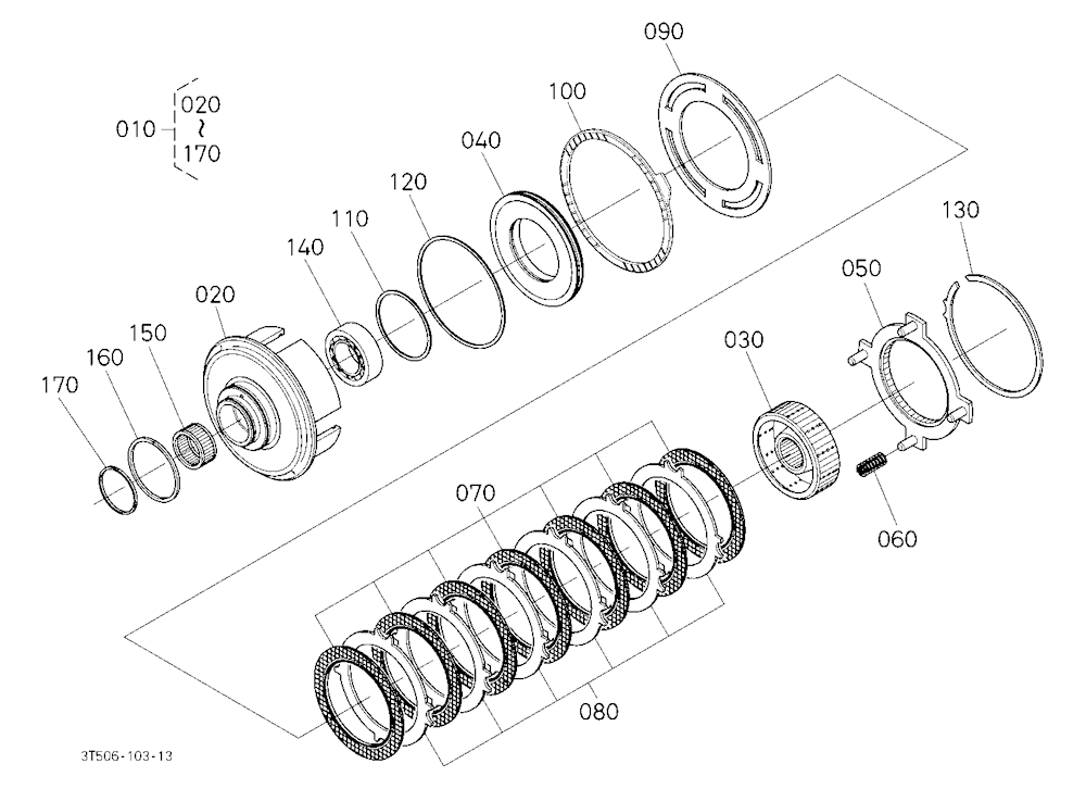 Pto Clutch [Component Parts] [Old]