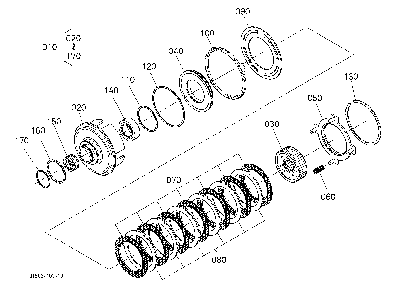 Pto Clutch [Component Parts] [Old]