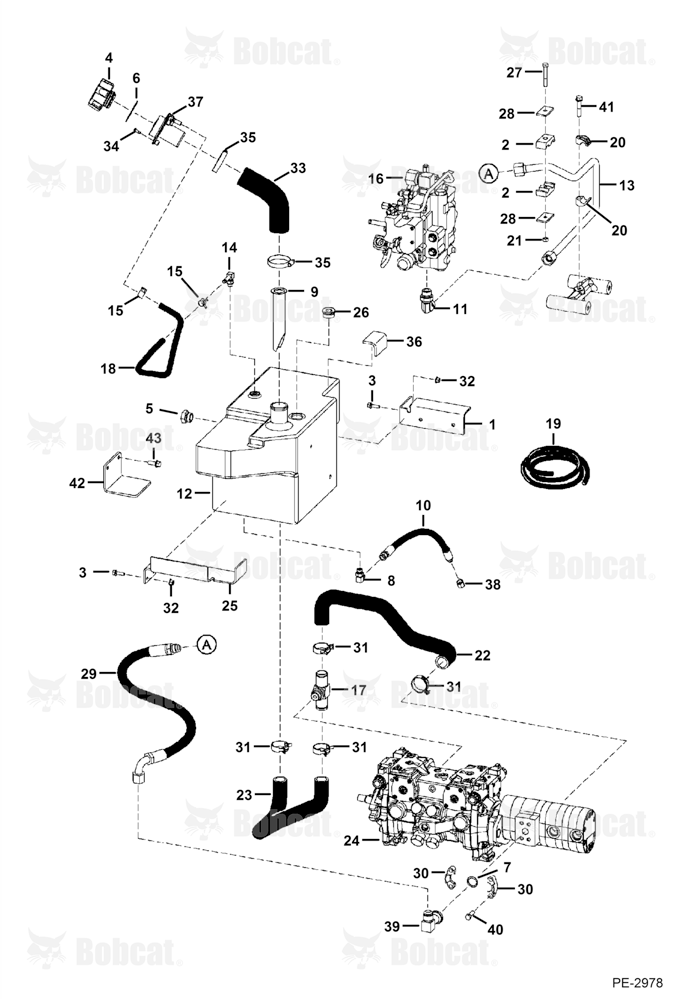 Hydrostatic Circuitry (W/Tank)