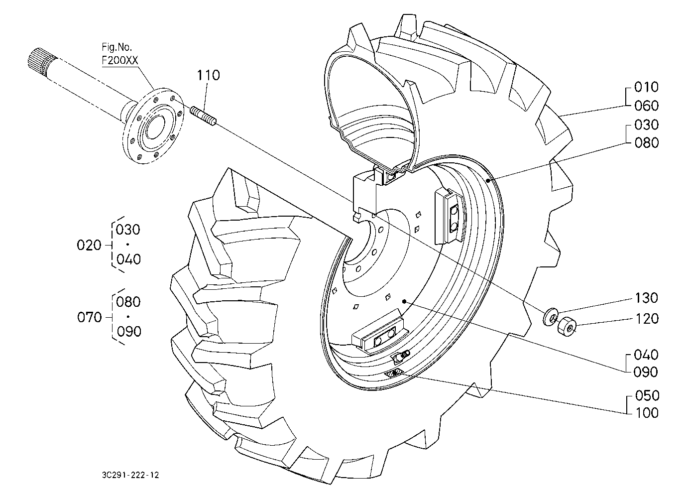 Rear Wheel (18.4-28)