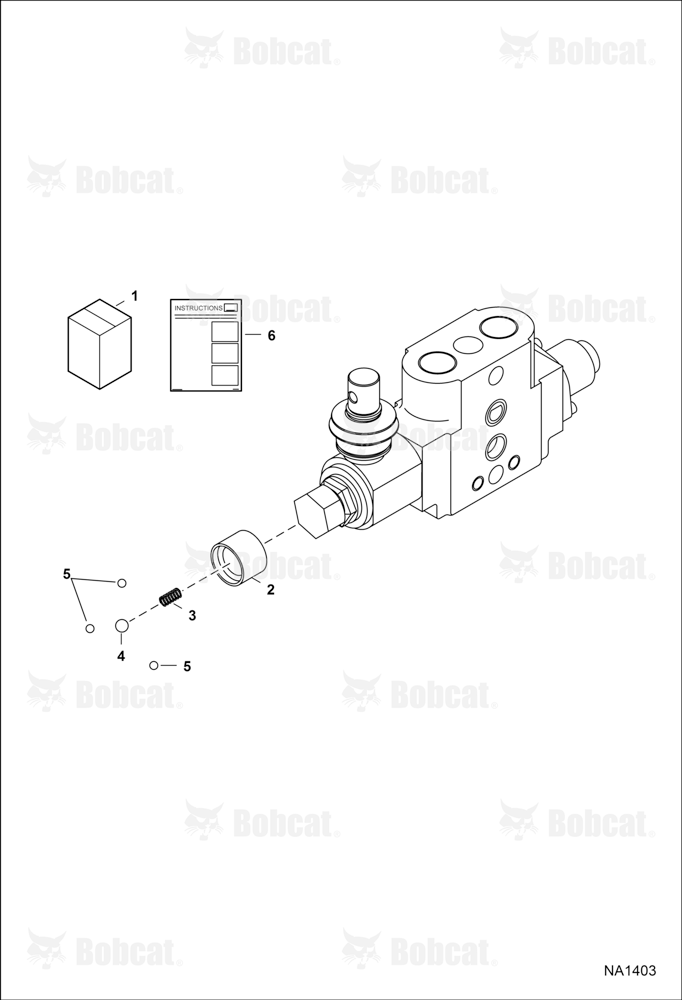 Rear AUX Valve Detent Kit