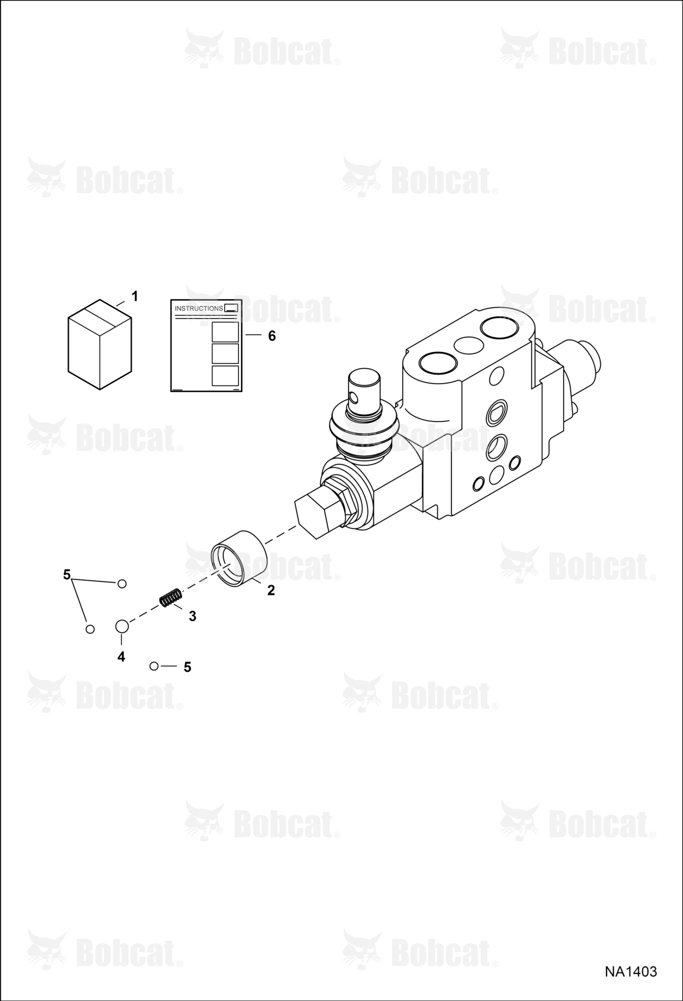 Rear AUX Valve Detent Kit