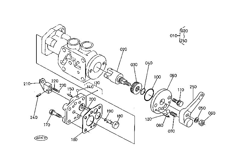 Hydraulic Shuttle Valve 2 [Section Parts]