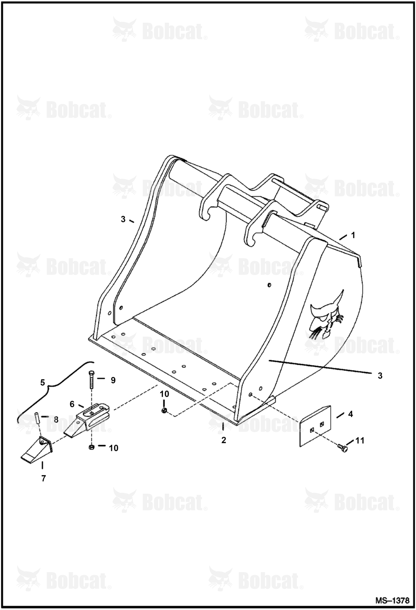 Buckets (Cast X-Change Mounted)