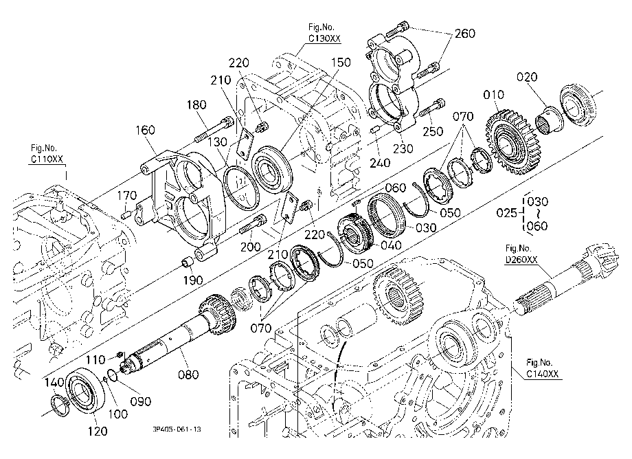 Range Gear Shaft