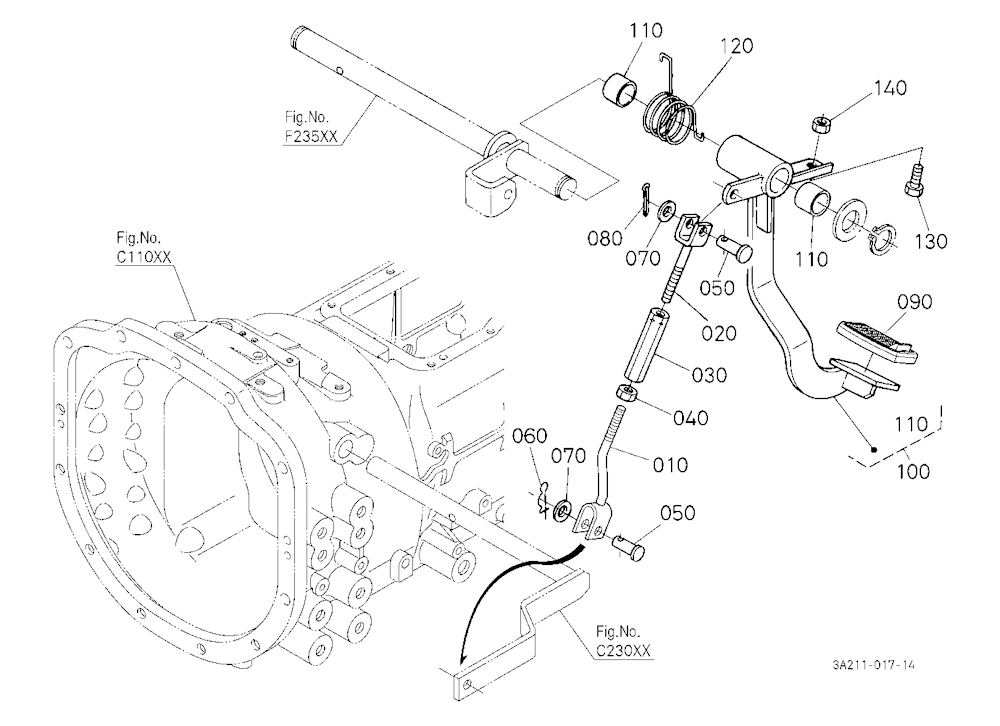 Clutch Pedal [Rops Type] [New Type]
