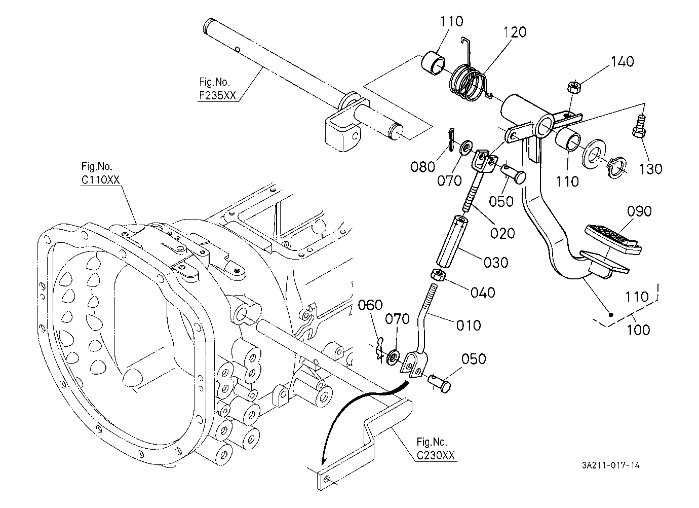 Clutch Pedal [Rops Type] [New Type]