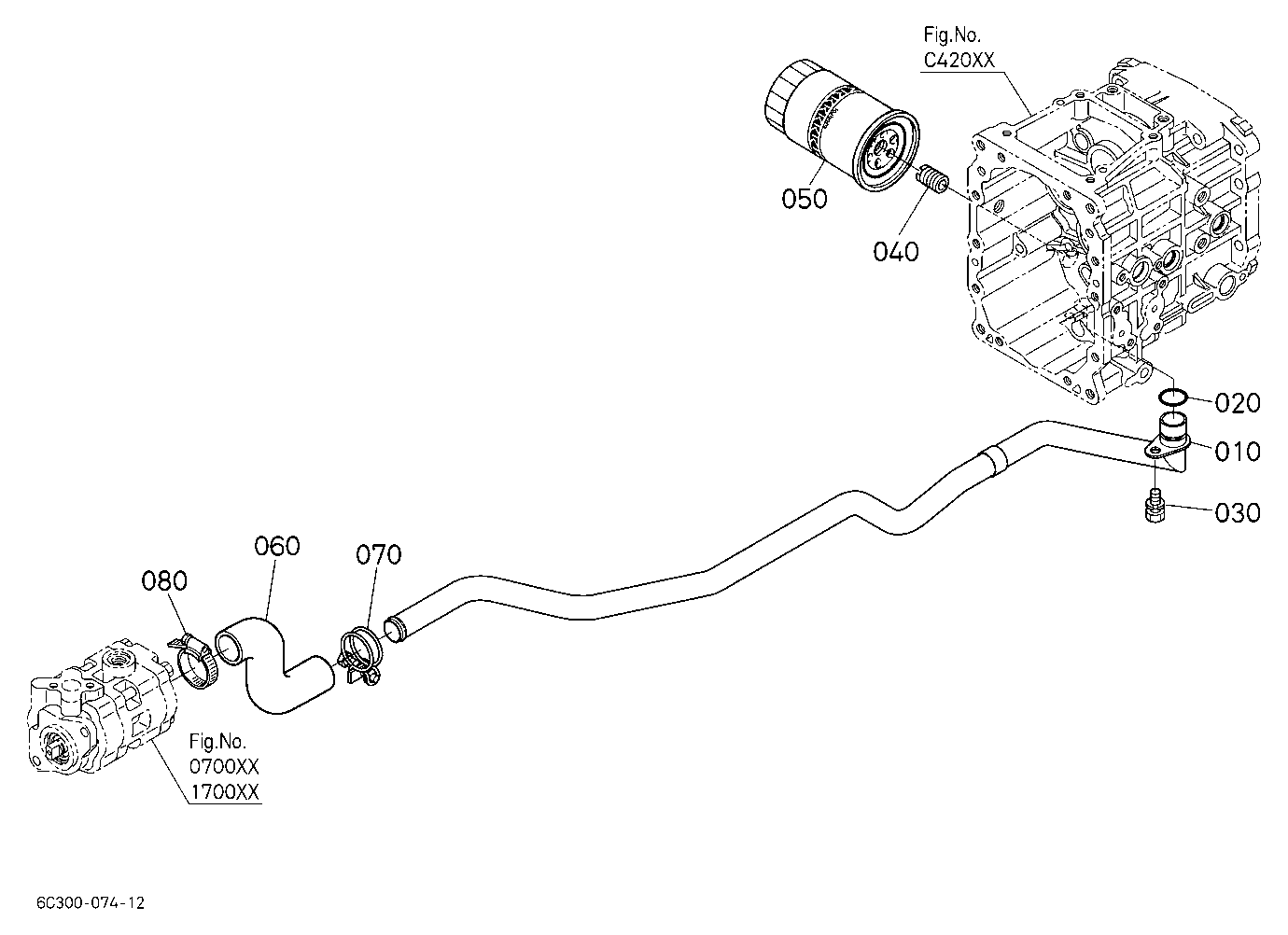 Hydraulic Oil Line(Suction)