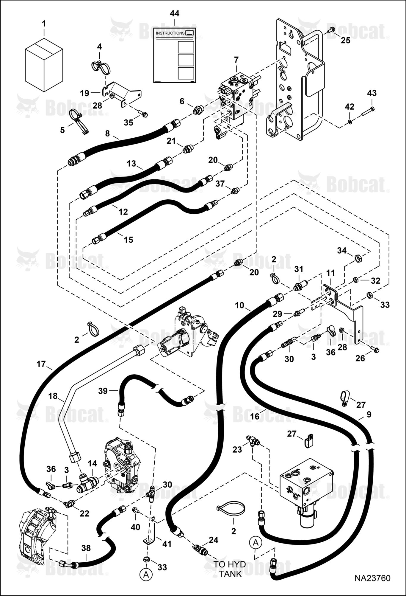 Trailer Brakes Kit (Hydraulic) (Dual Lines)