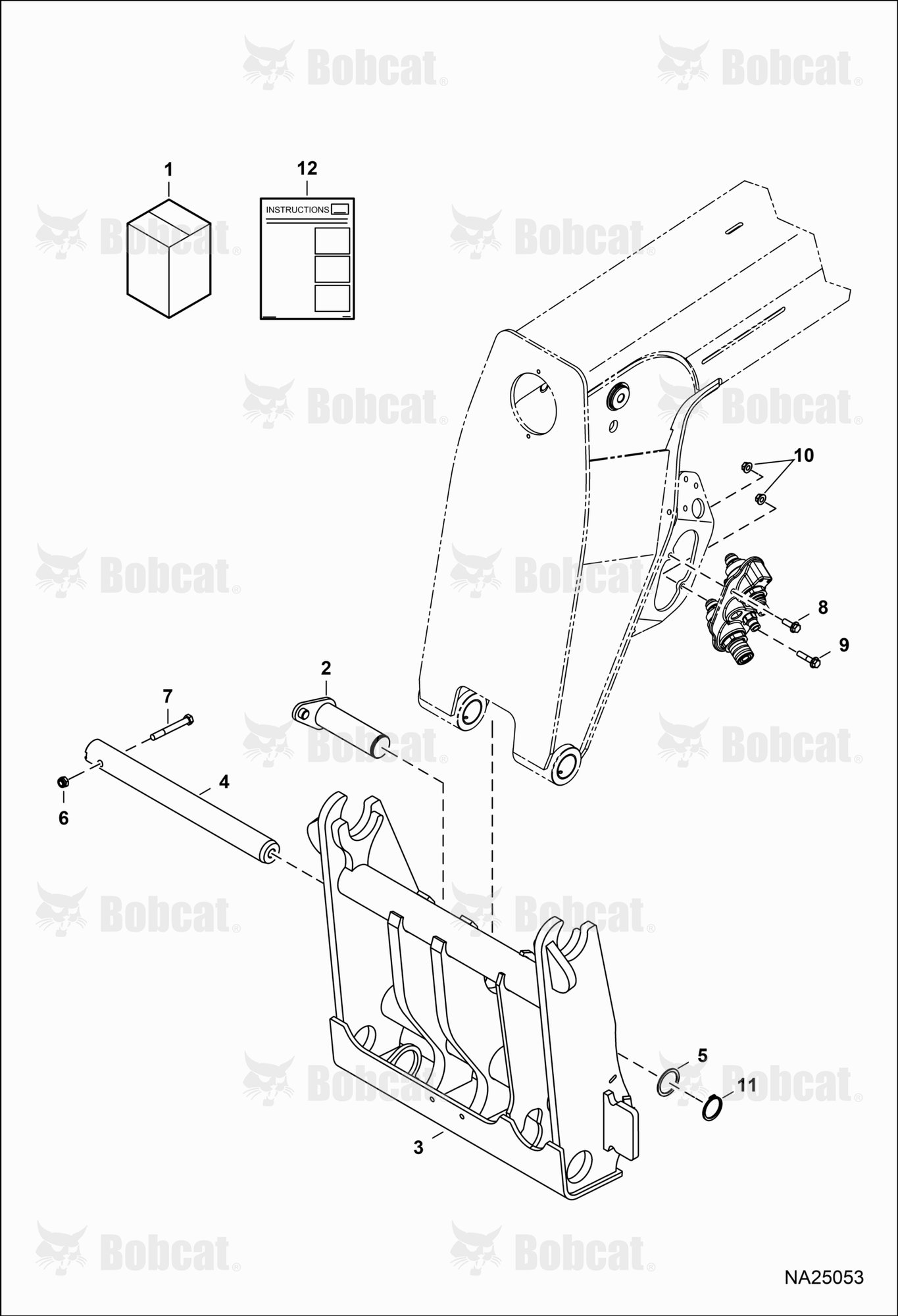 Attachment Carriage Kit (Quick-tach)
