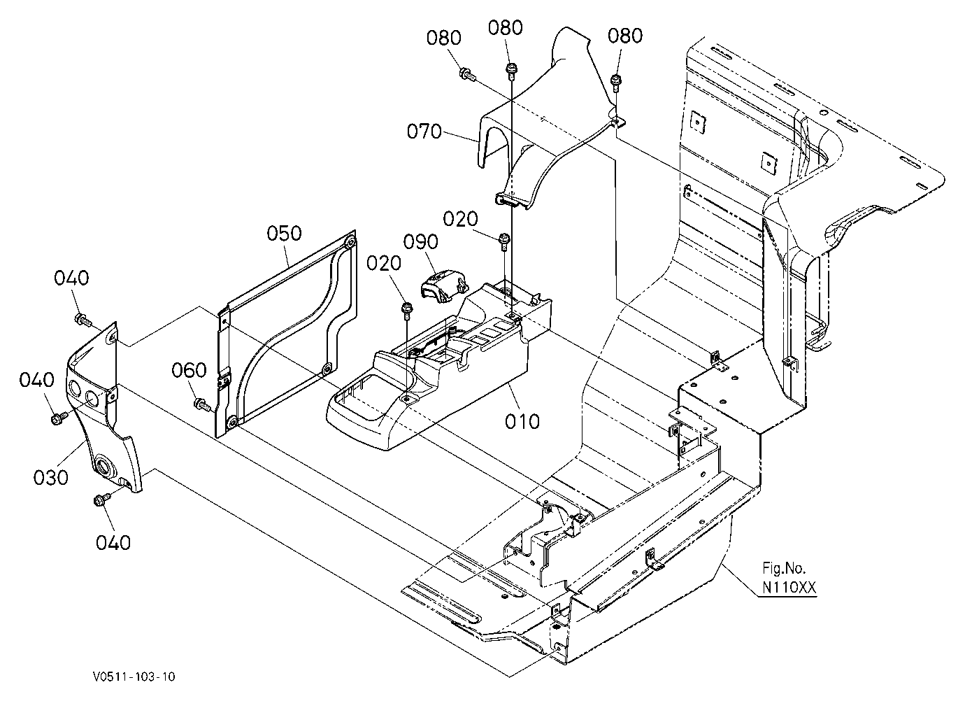 Cover (Lh) (Hydraulic)
