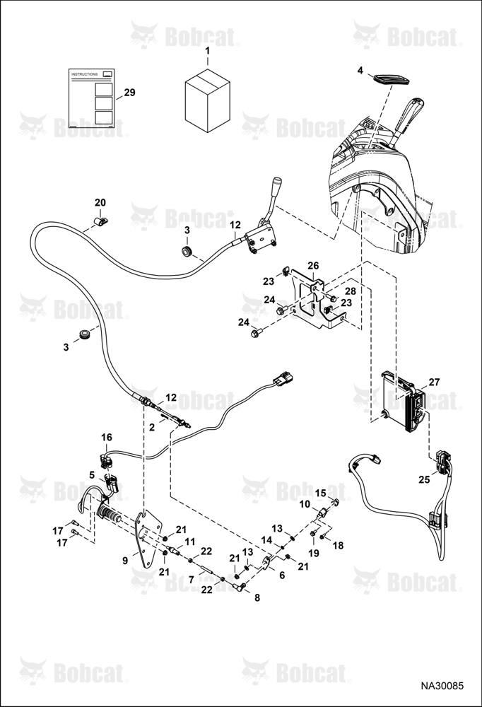 Throttle Control Kit (Auto Idle W/ Secondary Controller)