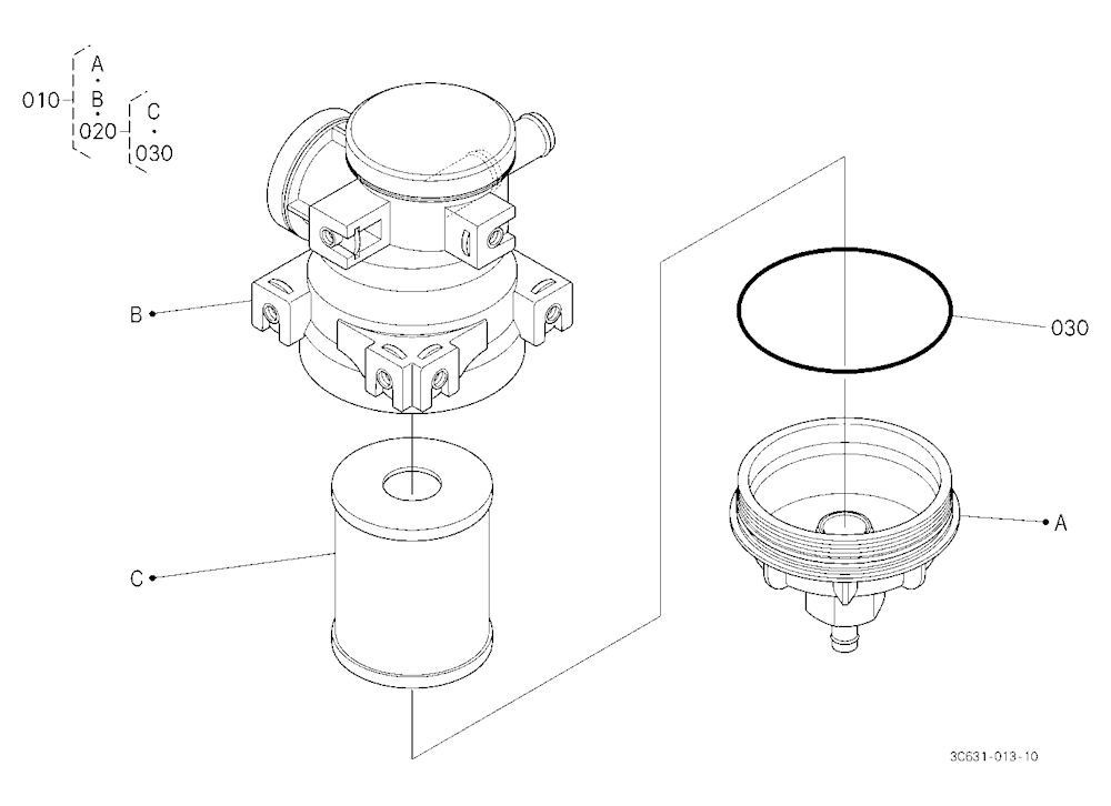 Oil Separator [Component Parts] [Old]