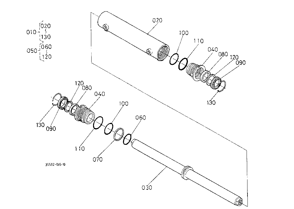Steering Cylinder [Component Parts]