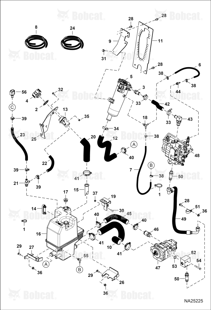 Hydrostatic Circuitry (Tank & Filter)