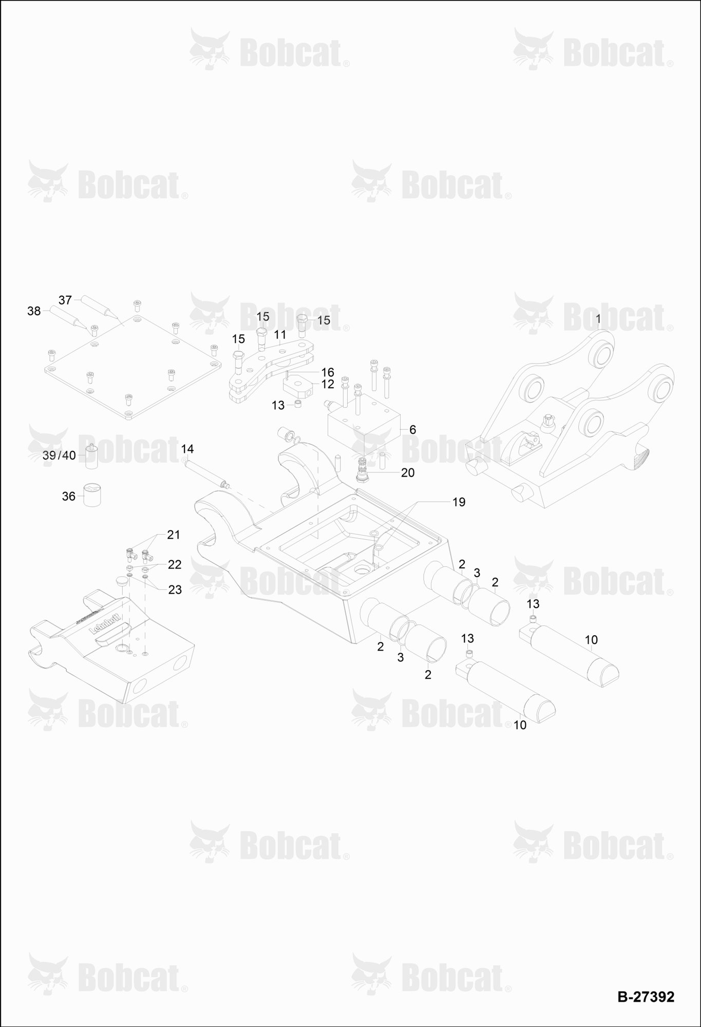 Hydraulic Quick Mount Hitch - HS08