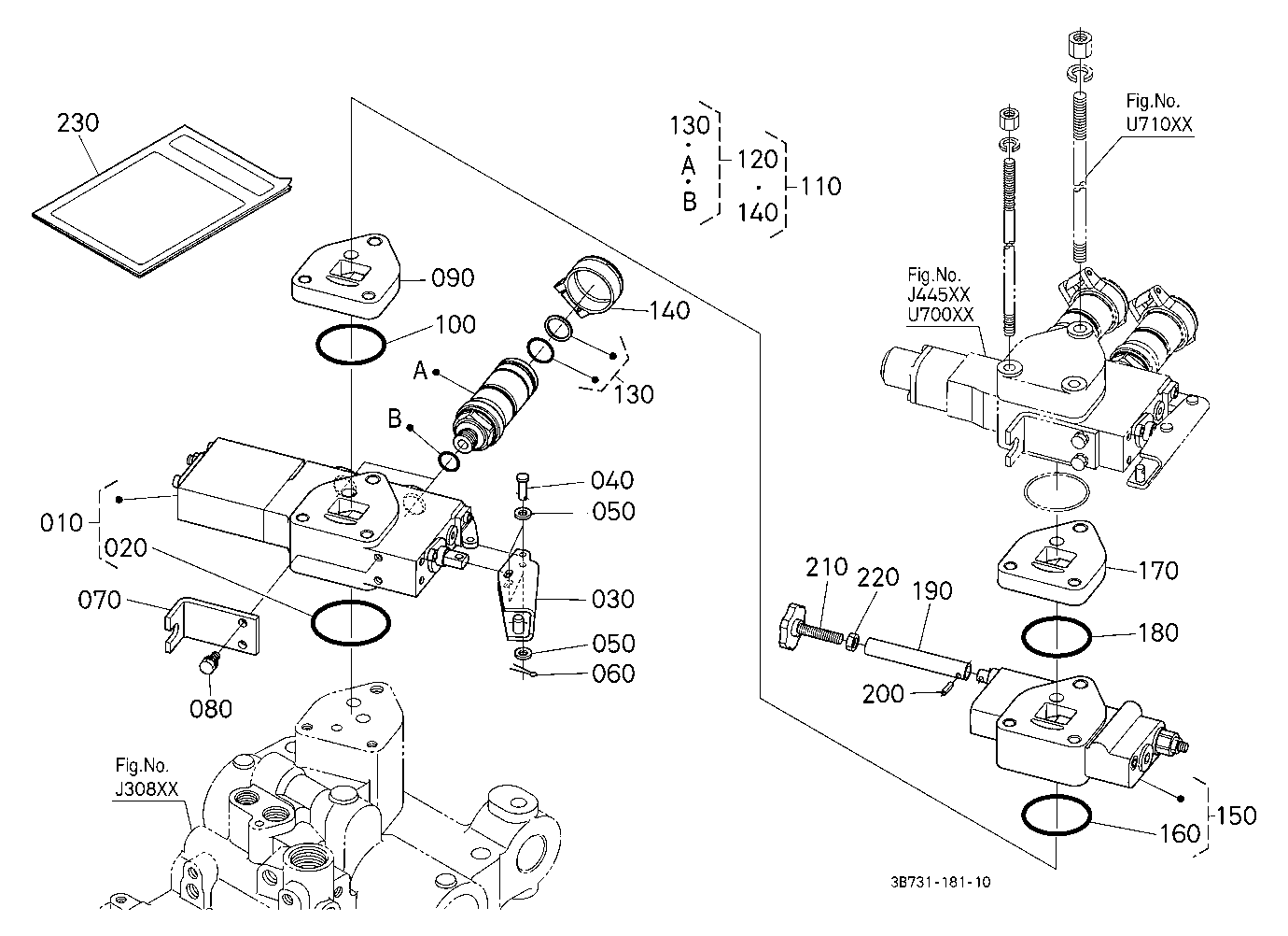 Auxiliary Control Valve Kit (Scd/Fc) [Option]