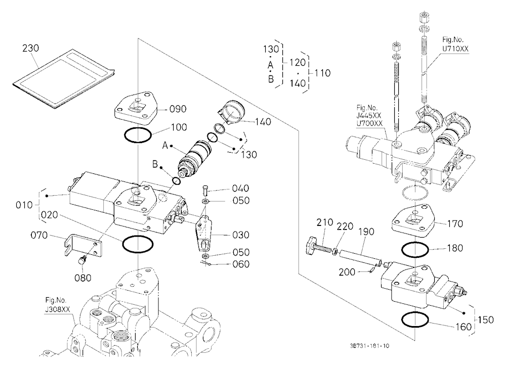 Auxiliary Control Valve Kit (Scd/Fc) [Option]