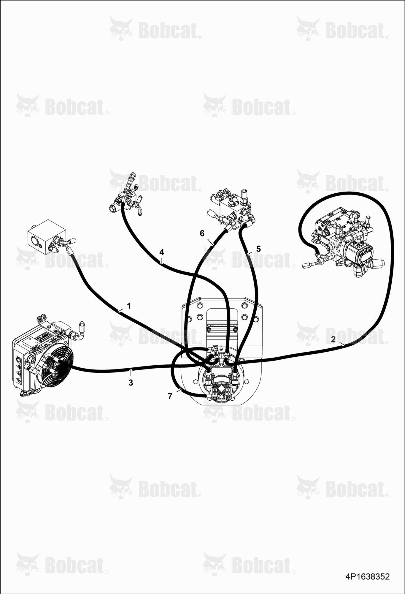 Hose Set - Drum Front