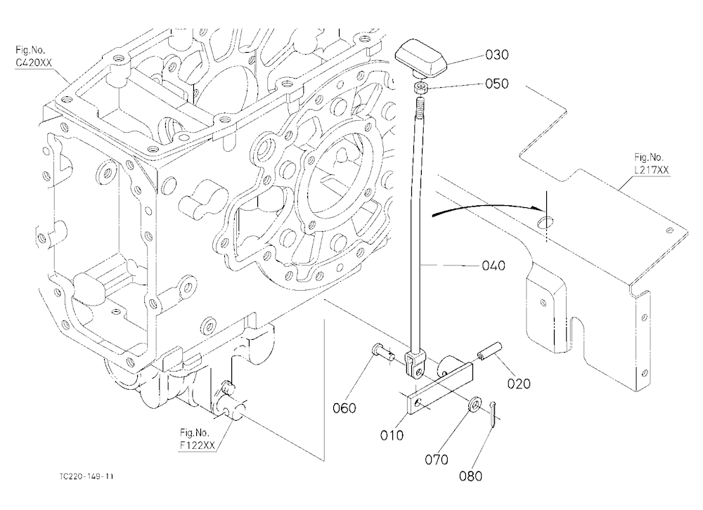 Front Wheel Drive Lever