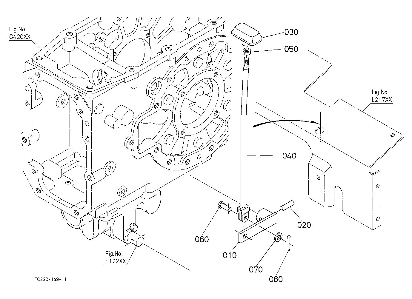 Front Wheel Drive Lever