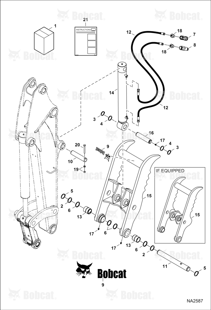 Clamp (Kit) (W/O X-Change) AJ6B00101 & Above