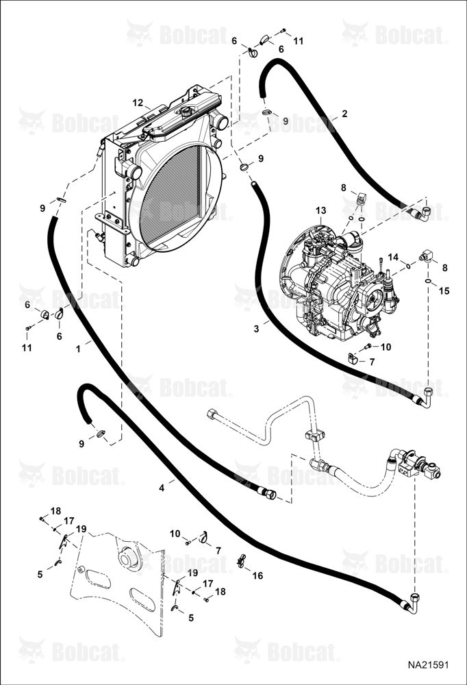 Hydraulic Circuitry (Cooler Hoses)