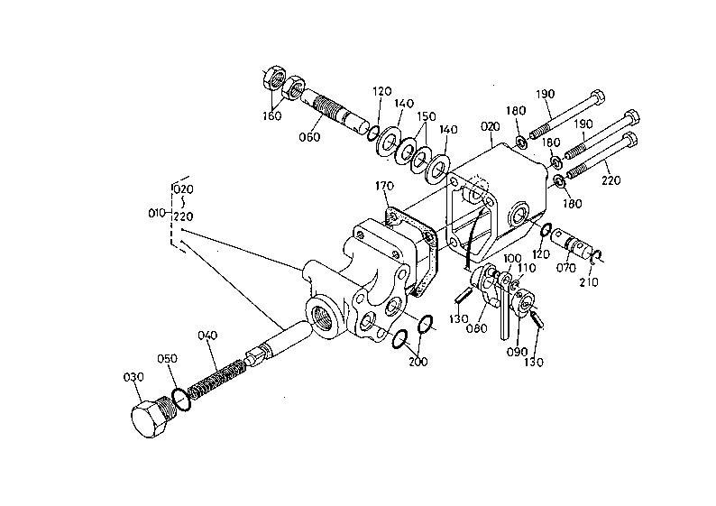 Draft Control Valve (Section Parts)