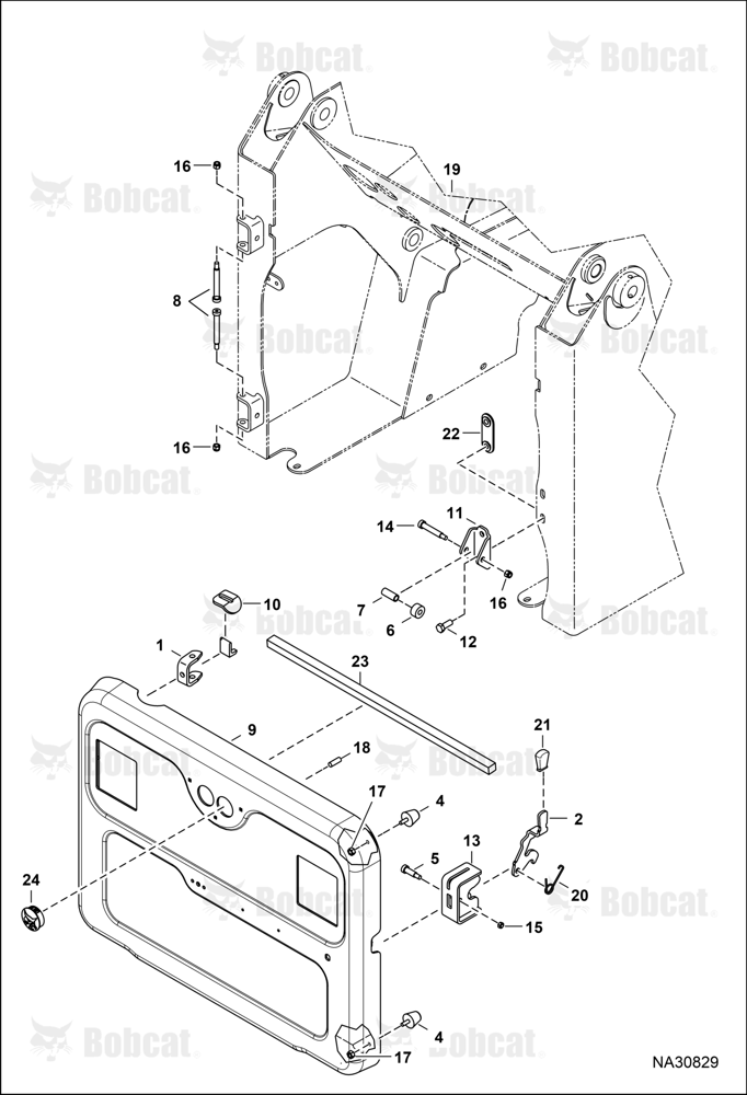 Rear Door (Duel Rear Mounting Hole)