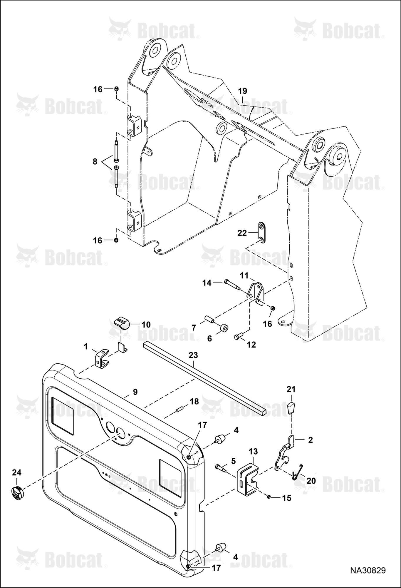 Rear Door (Duel Rear Mounting Hole)