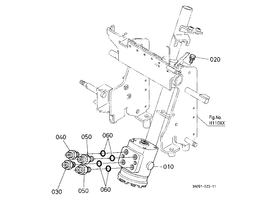 Steering Controller [Component Parts] [Old Type]