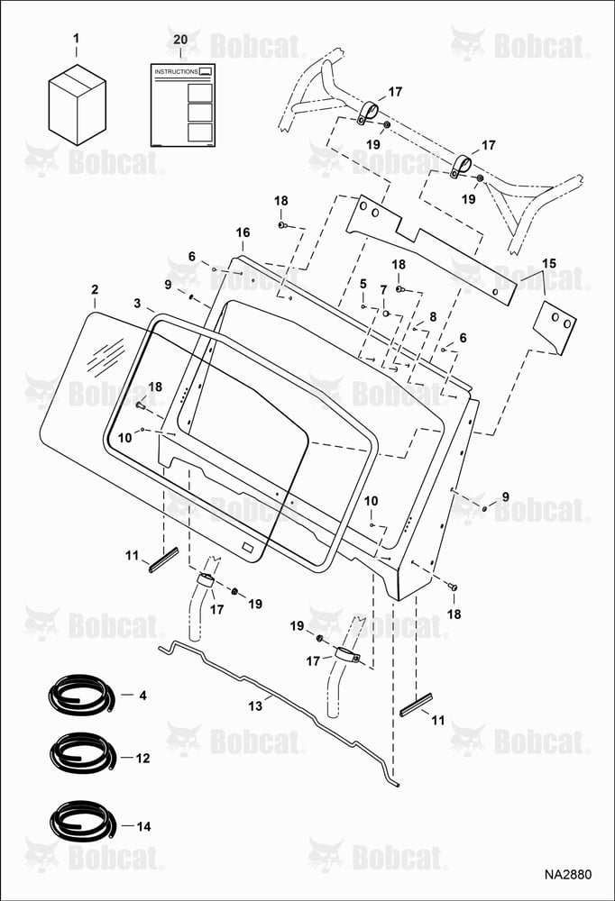 CAB Panels (Steel) (Standard Windshield)