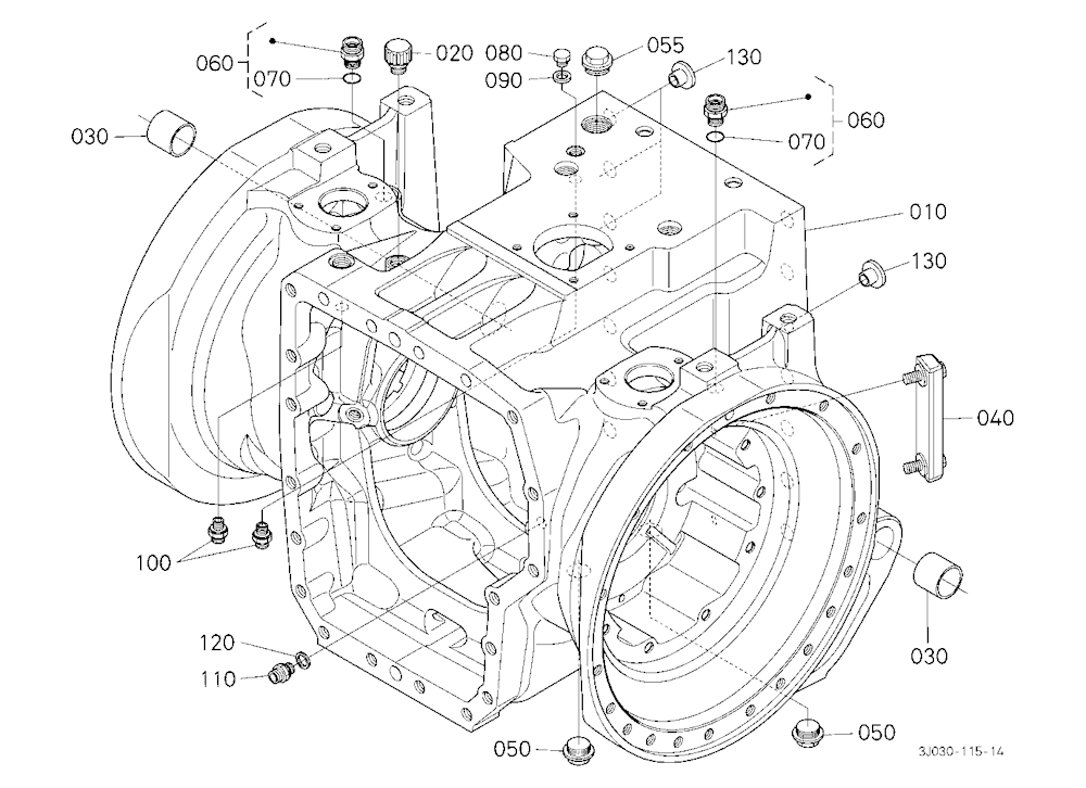 Rear Axle Housing [Transaxle Component]