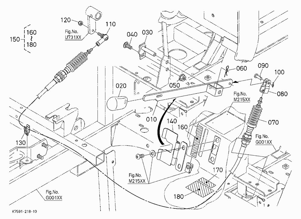 HYD.BED LIFT KIT (LIFT LEVER) (W/G No.V5242) [OPTI